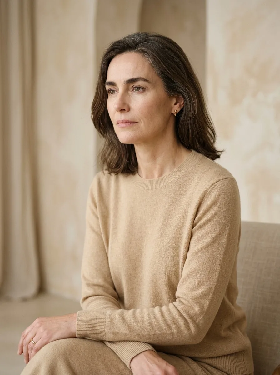 Brow Lift before — Dallas patient