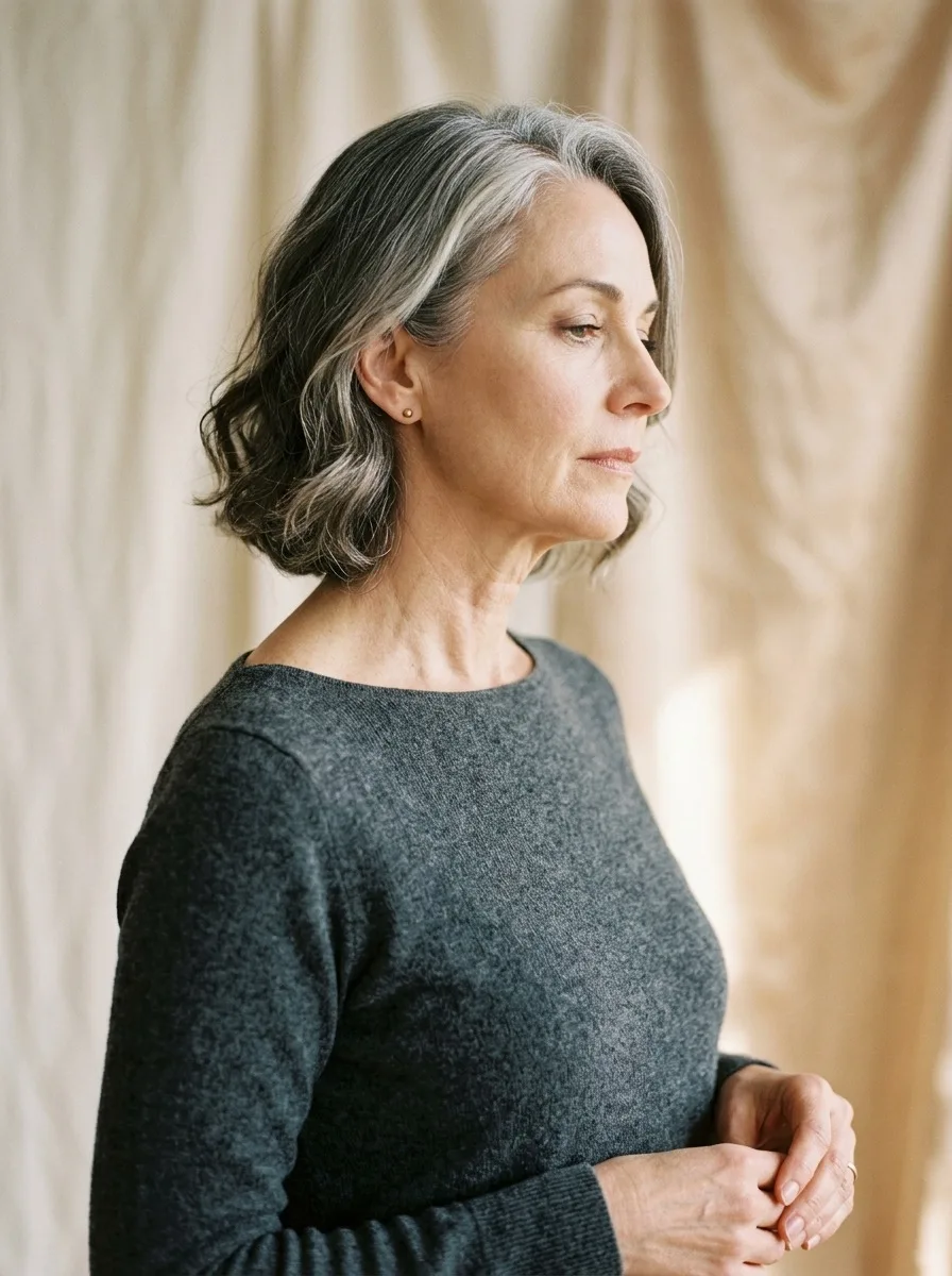 Neck Lift before — Dallas patient
