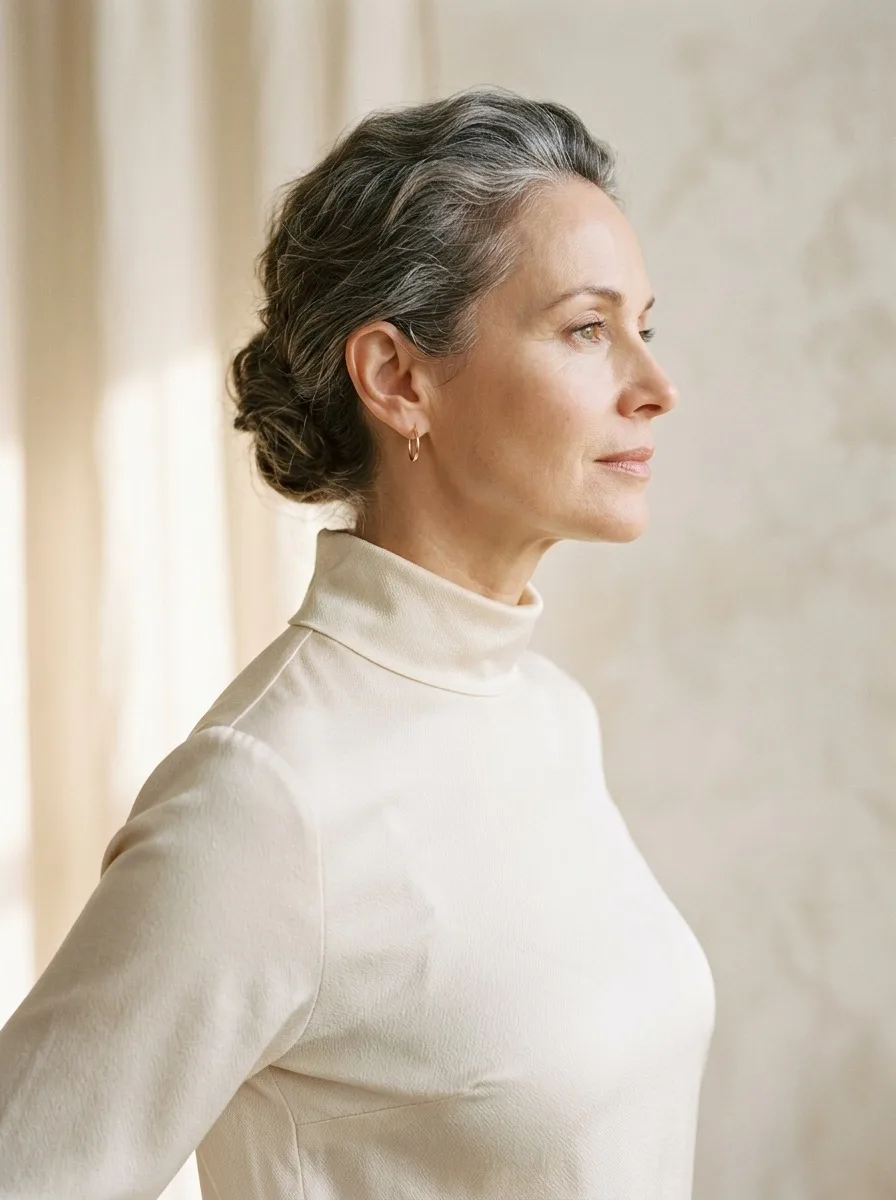 Neck Lift after — 3 Months Post-Op