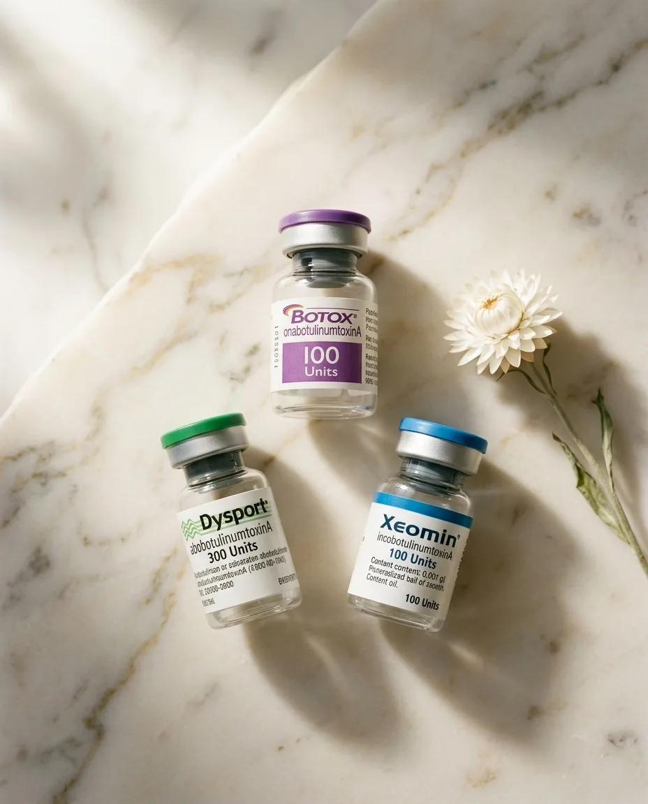 Botox, Dysport and Xeomin neurotoxin products — Edition Plastic Surgery Dallas